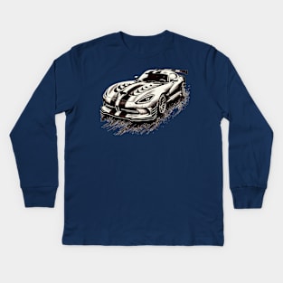 Dodge viper Kids Long Sleeve T-Shirt